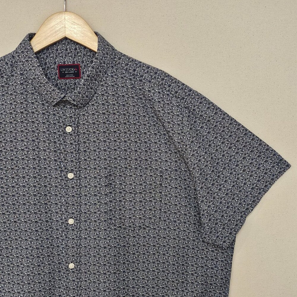 UNTUCKit Short Sleeve Button Down XXL
